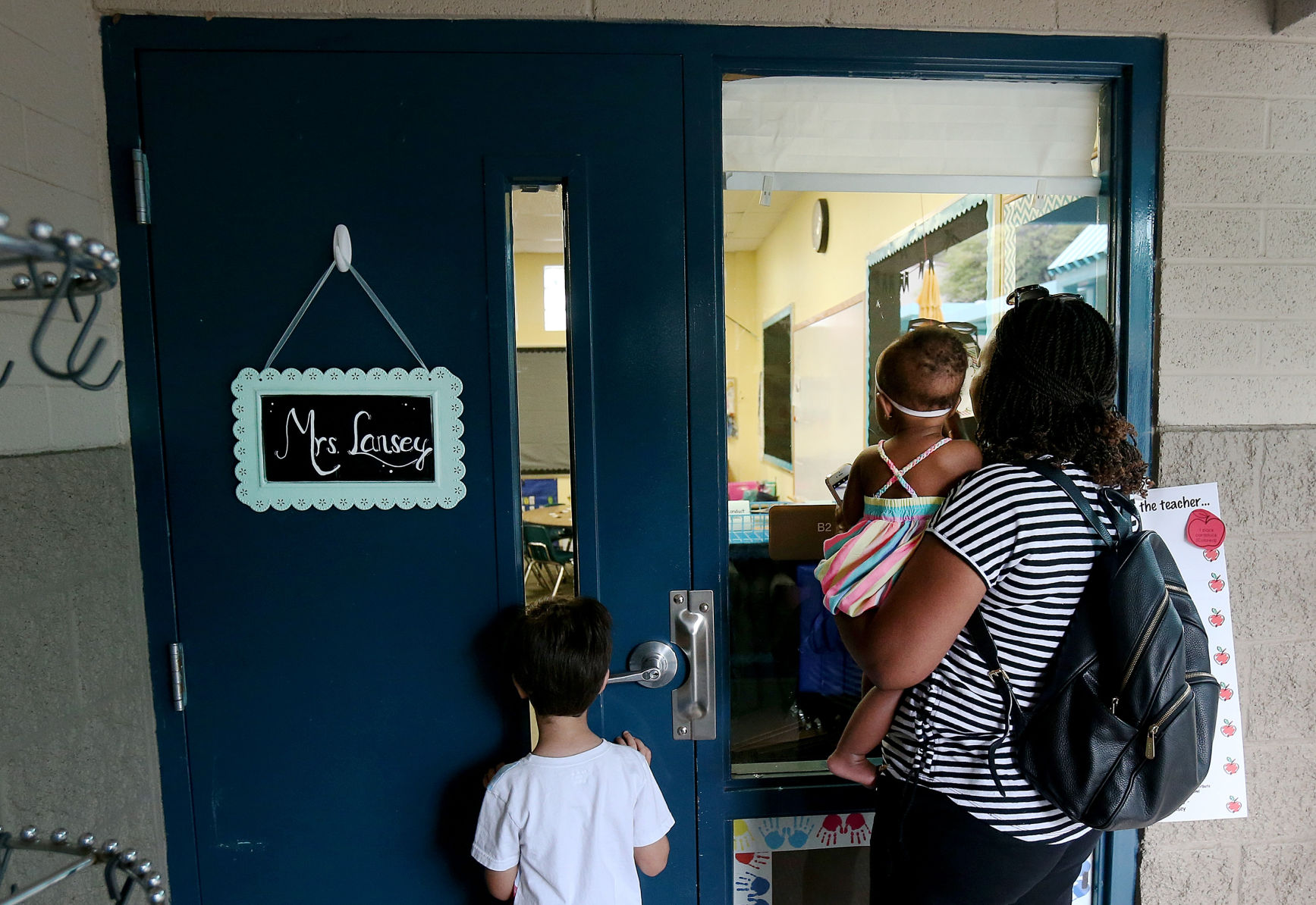 First day of school at Canyon View Elementary